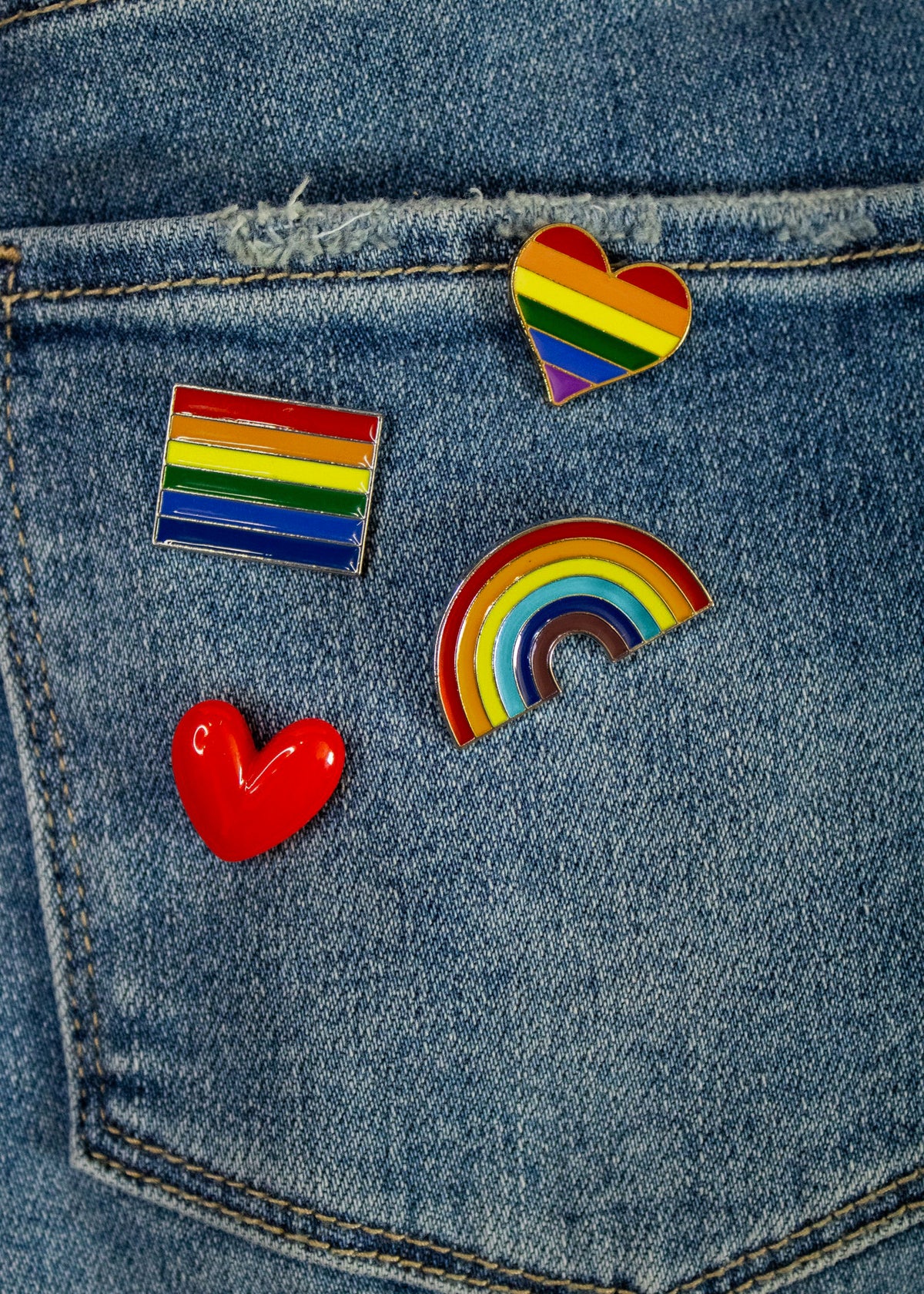 Rainbow Pin