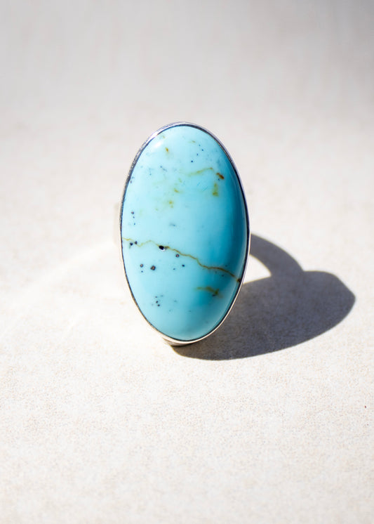 Large Oval Turquoise Ring | Lee McAllister