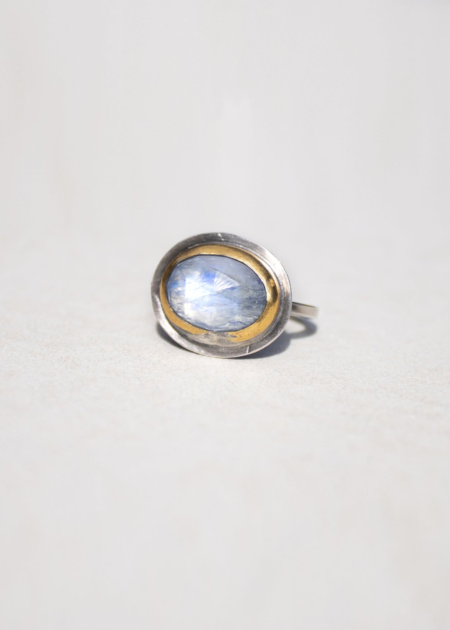 Rainbow Moonstone Ring | Austin Titus