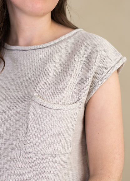 Easy Sweater Tee in Flax | Sanctuary