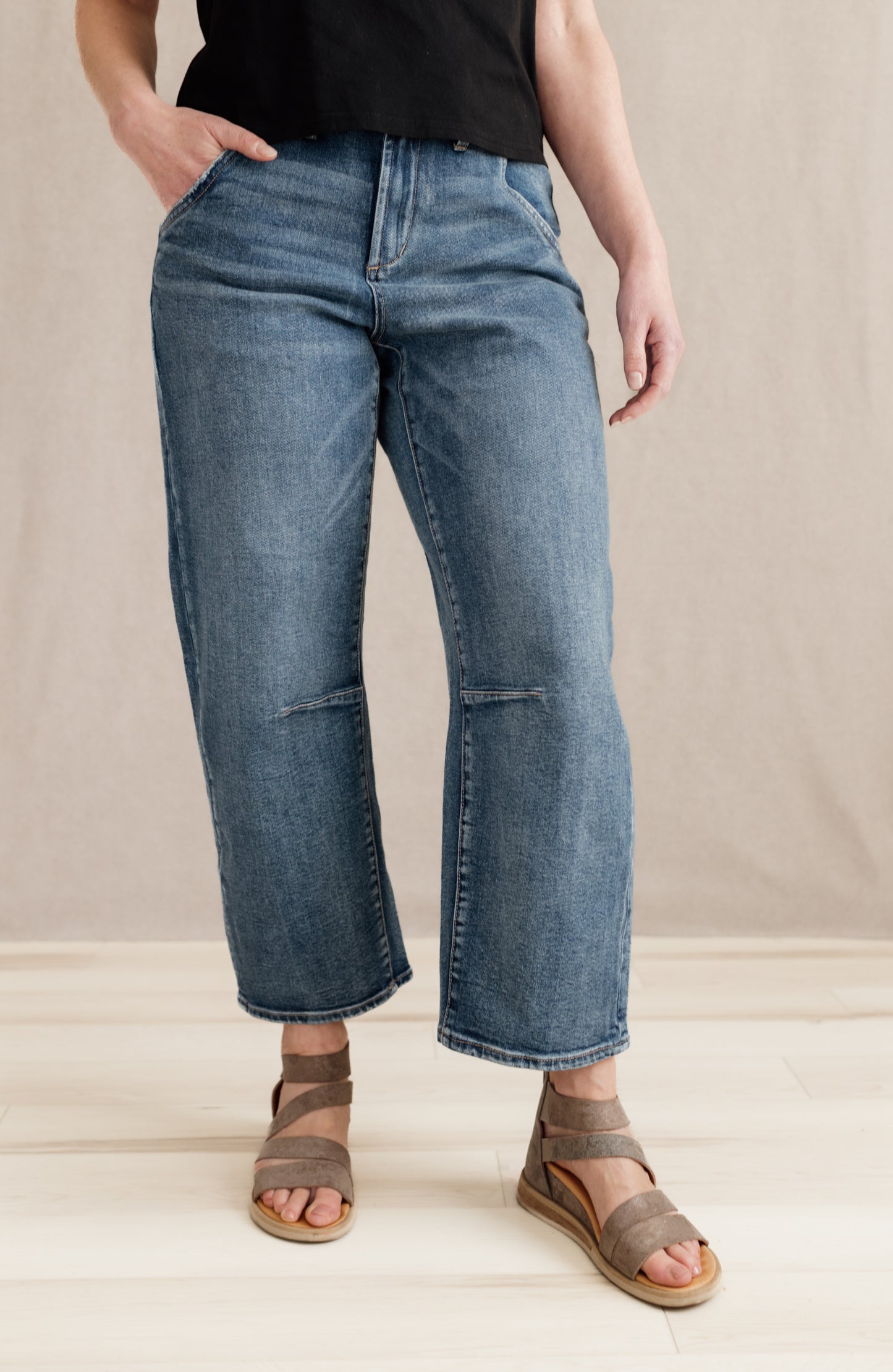 Lasso Barrel Jean in Western Hue | Dear John