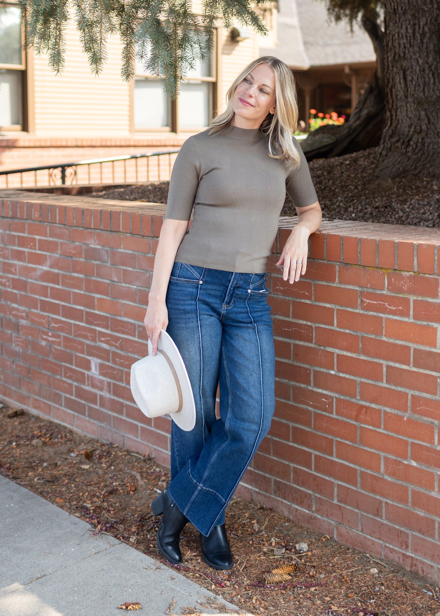 Holly Cuffed Straight in Midtown | Dear John