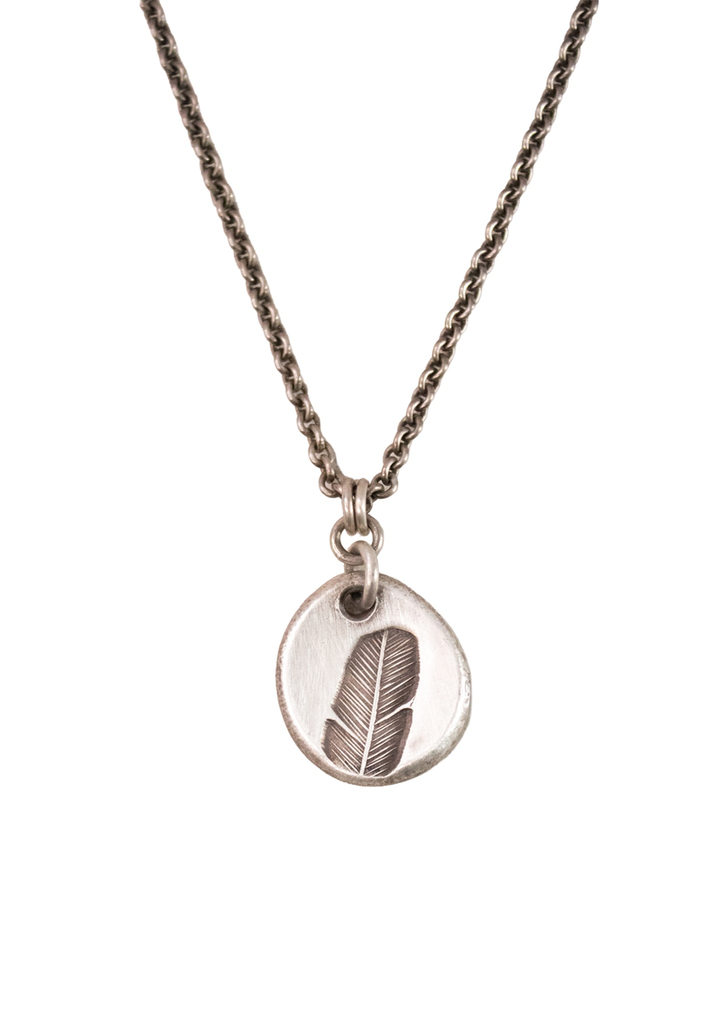 Hand-Forged Feather Necklace | John Paul Designs