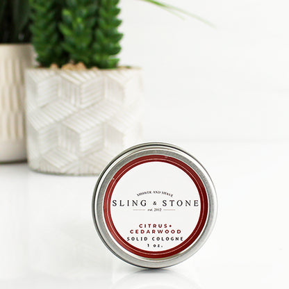 Citrus & Cedarwood Solid Cologne
