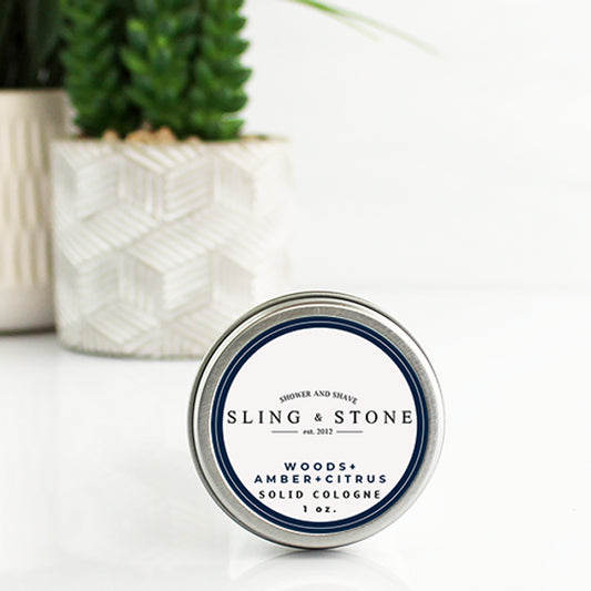 Woods+Amber+Citrus Solid Cologne