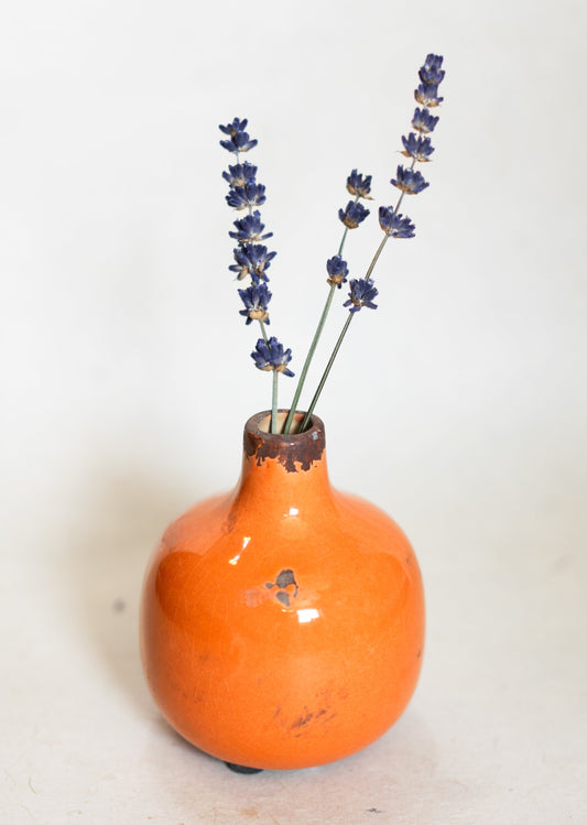 Orange Mini Vase