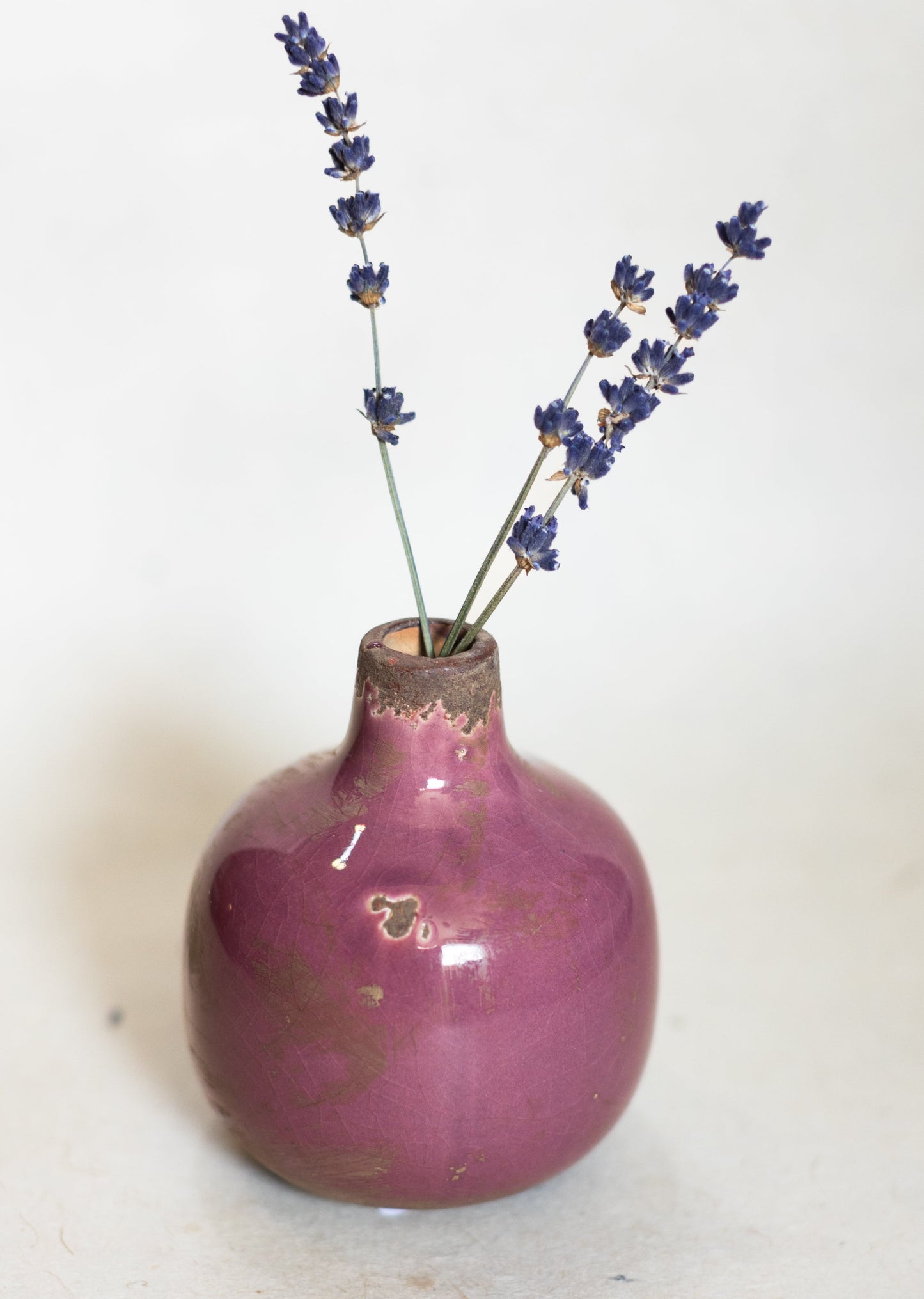 Mauve Mini Vase