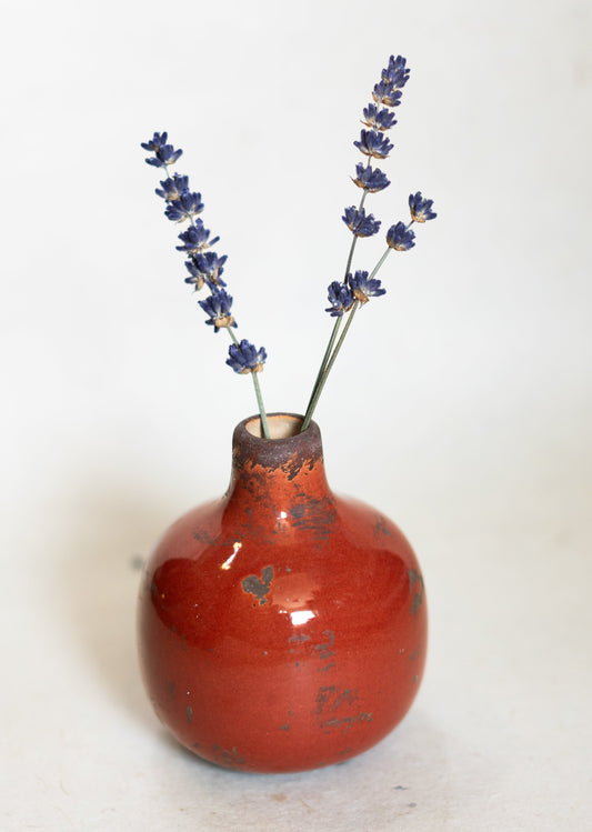 Red Mini Vase