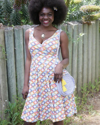 Stargazing Dress in Magic Hour Print | Effie's Heart