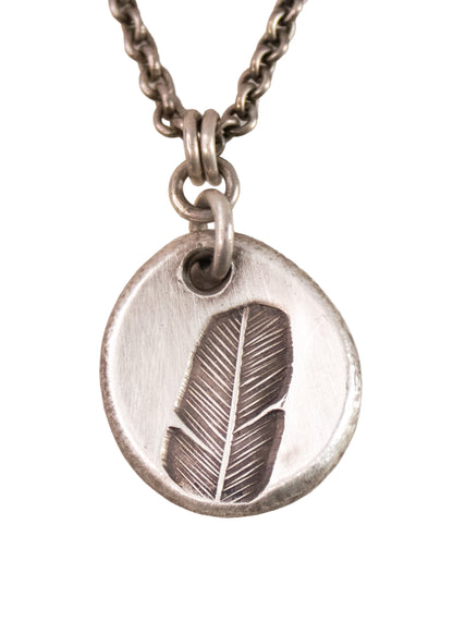 Hand-Forged Feather Necklace | John Paul Designs