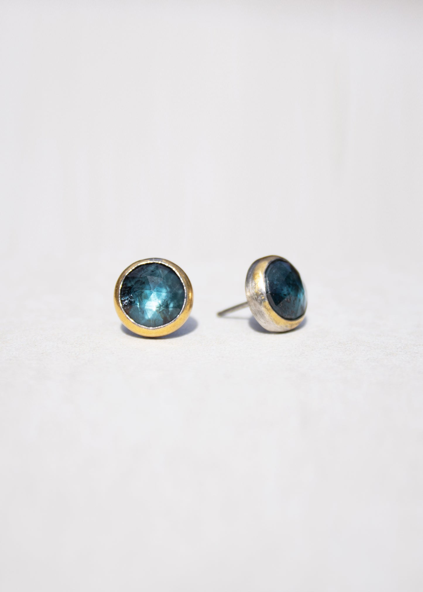 Teal Kyanite Studs | Austin Titus