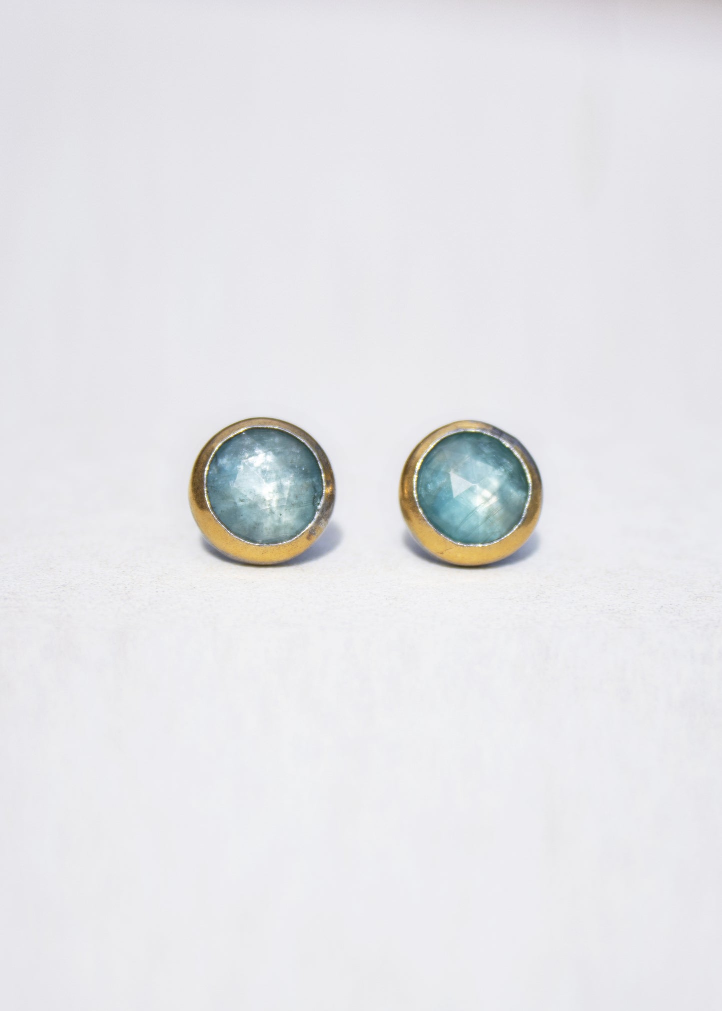 Sky Blue Kyanite Studs | Austin Titus