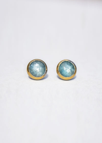 Sky Blue Kyanite Studs | Austin Titus