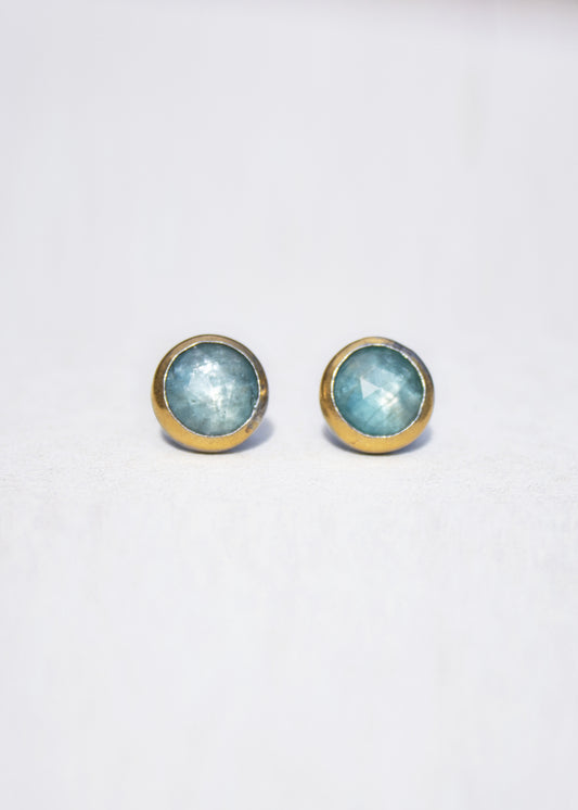 Sky Blue Kyanite Studs | Austin Titus
