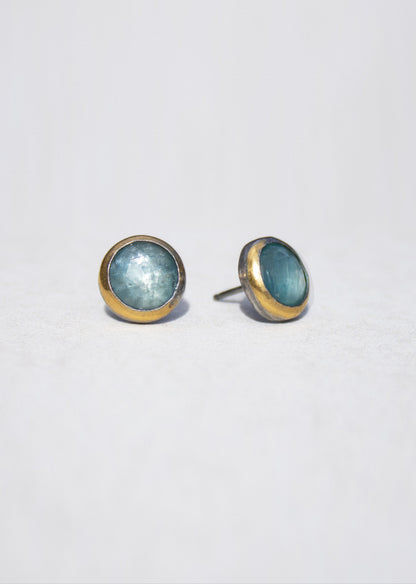 Sky Blue Kyanite Studs | Austin Titus