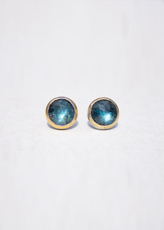 Teal Kyanite Studs | Austin Titus
