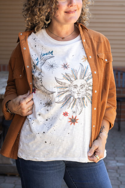 Kara Tee in Ivory | Caite