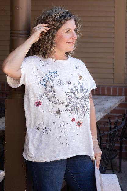 Kara Tee in Ivory | Caite