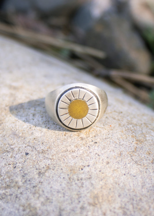 Silver Sun Ring | Jane Diaz