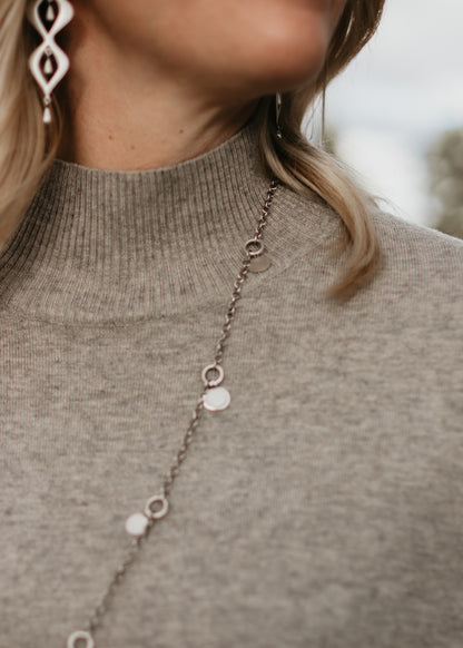 Aja Ortho Sweater in Taupe | Kerisma