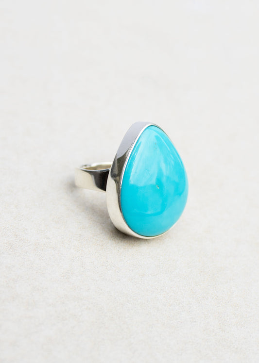 Teardrop Turquoise Ring | Lee McAllister