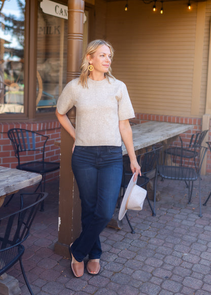 Sweater Tee in Pearl | Sanctuary