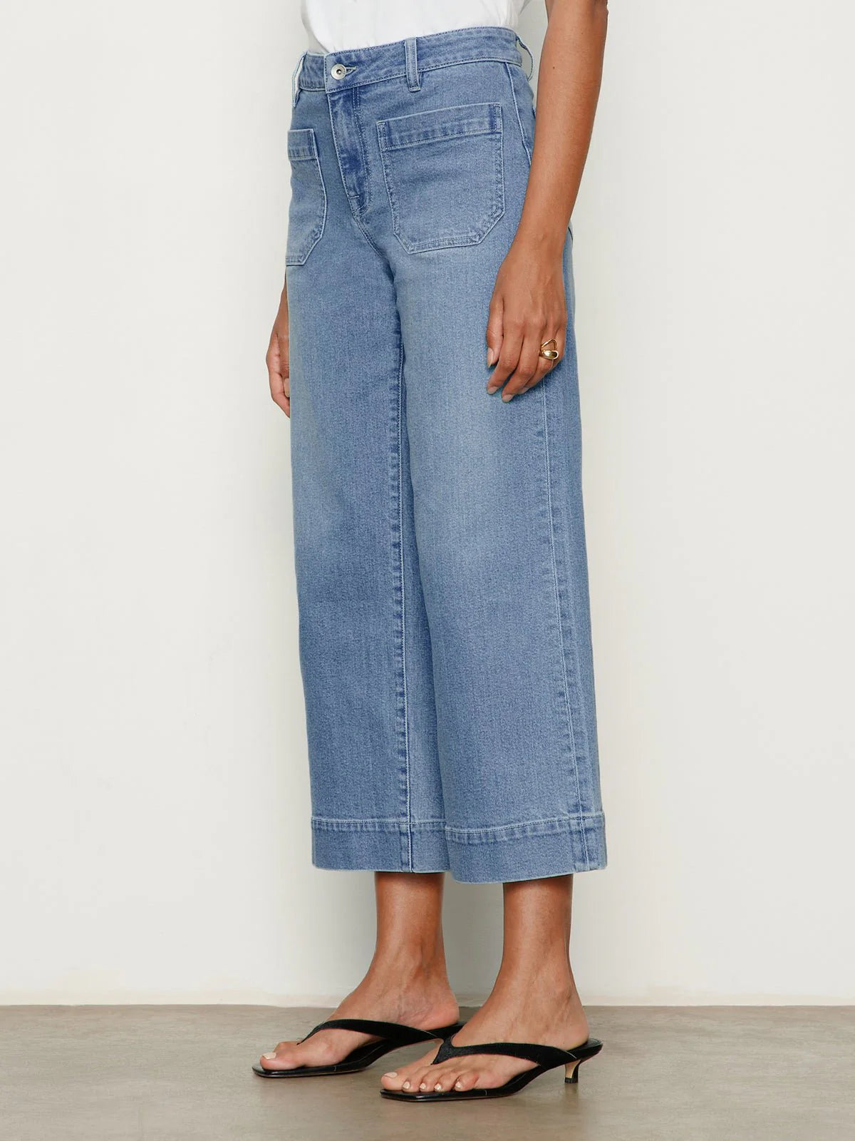 Marine Crop Jean in Dollface | Sanctuary