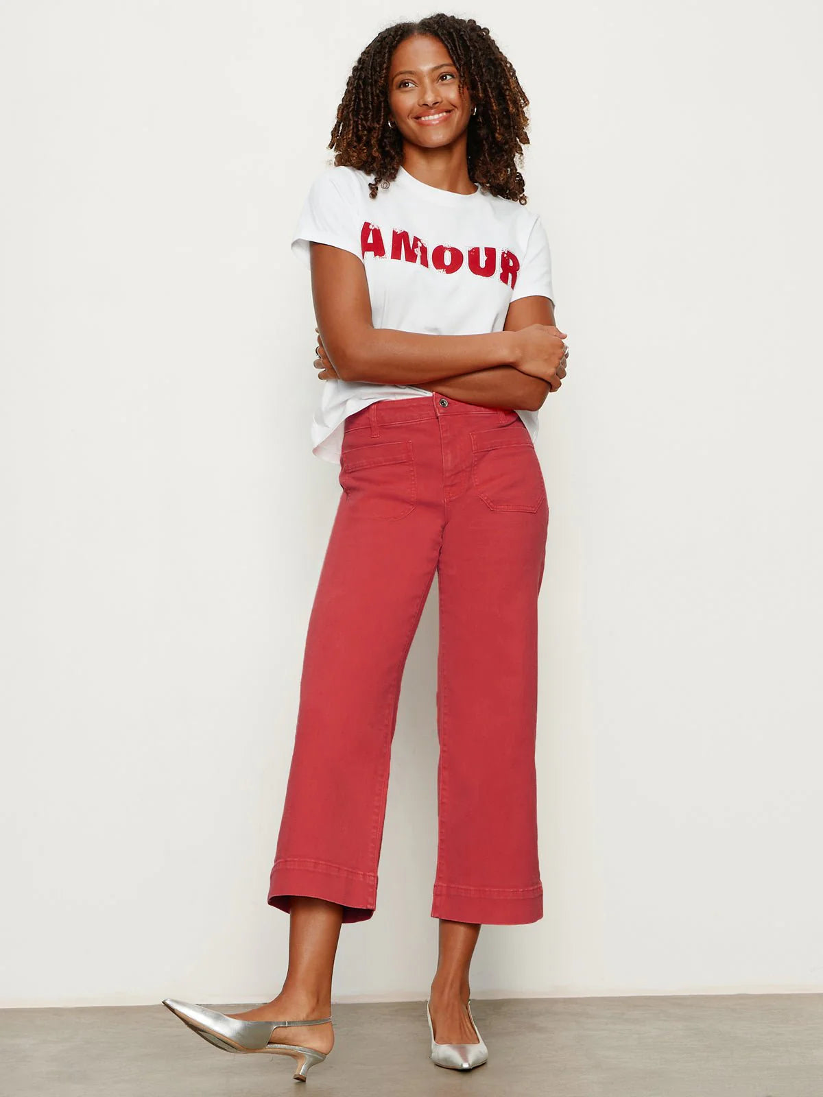 Marine Crop Jean in Tulip | Sanctuary