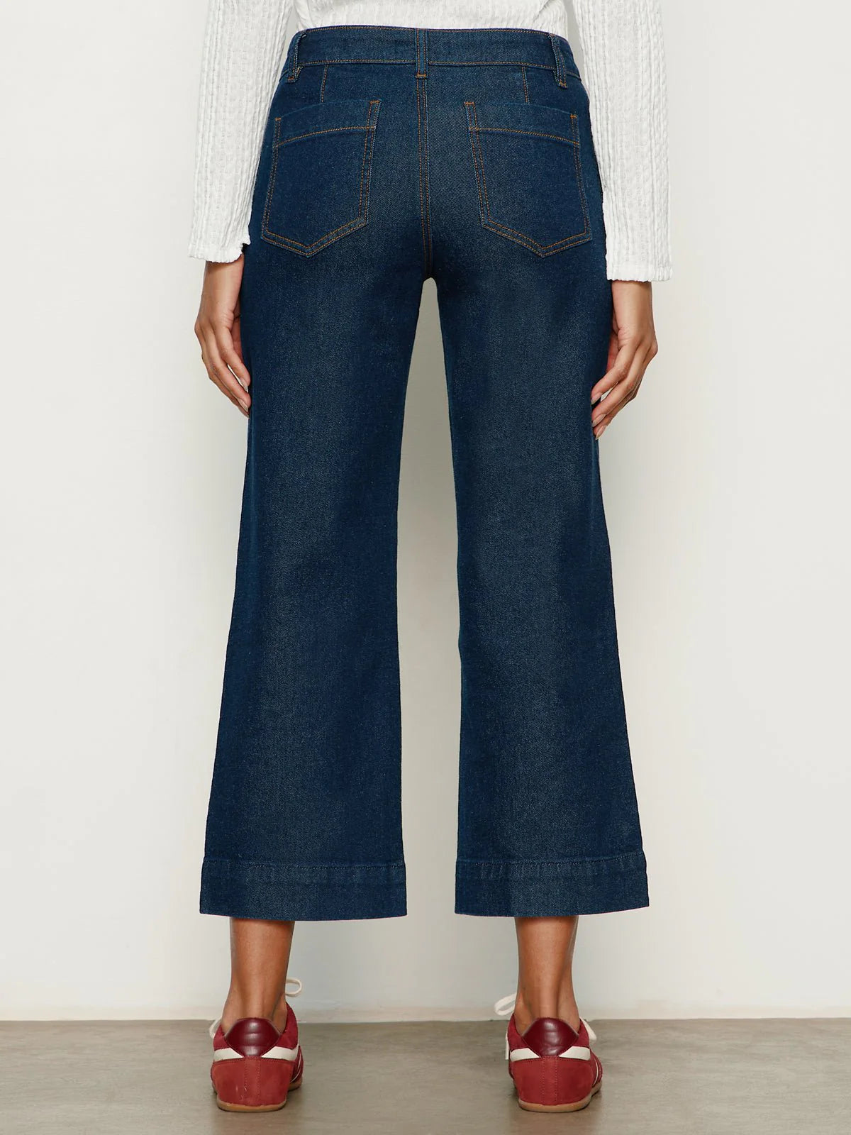 Marine Crop Jean in Magnetic | Sanctuary