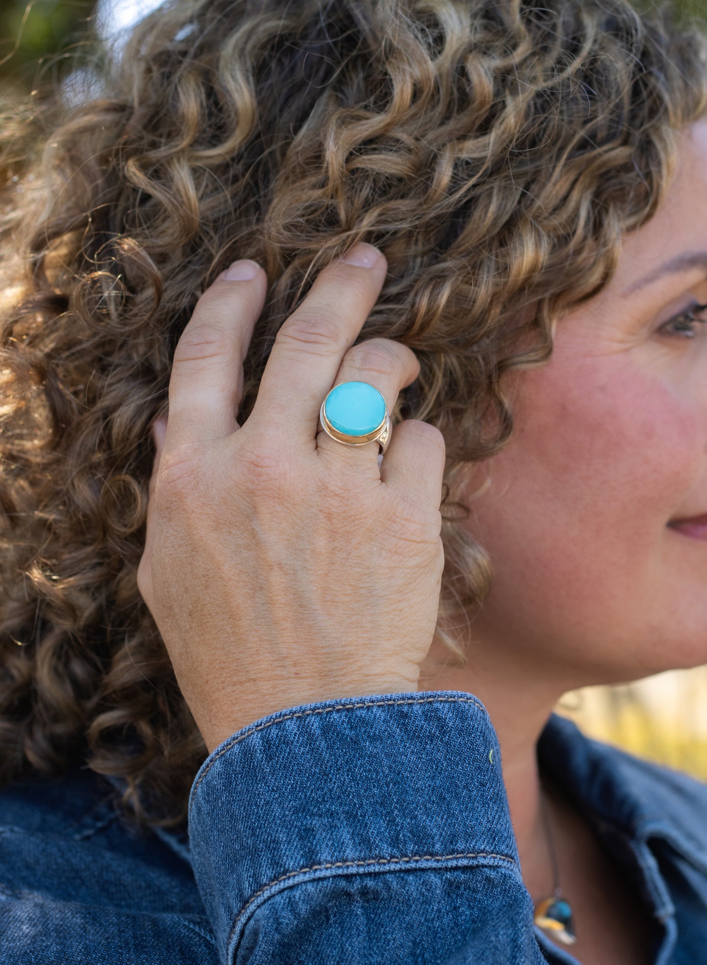 Kingman Turquoise Ring | Linda Blumel