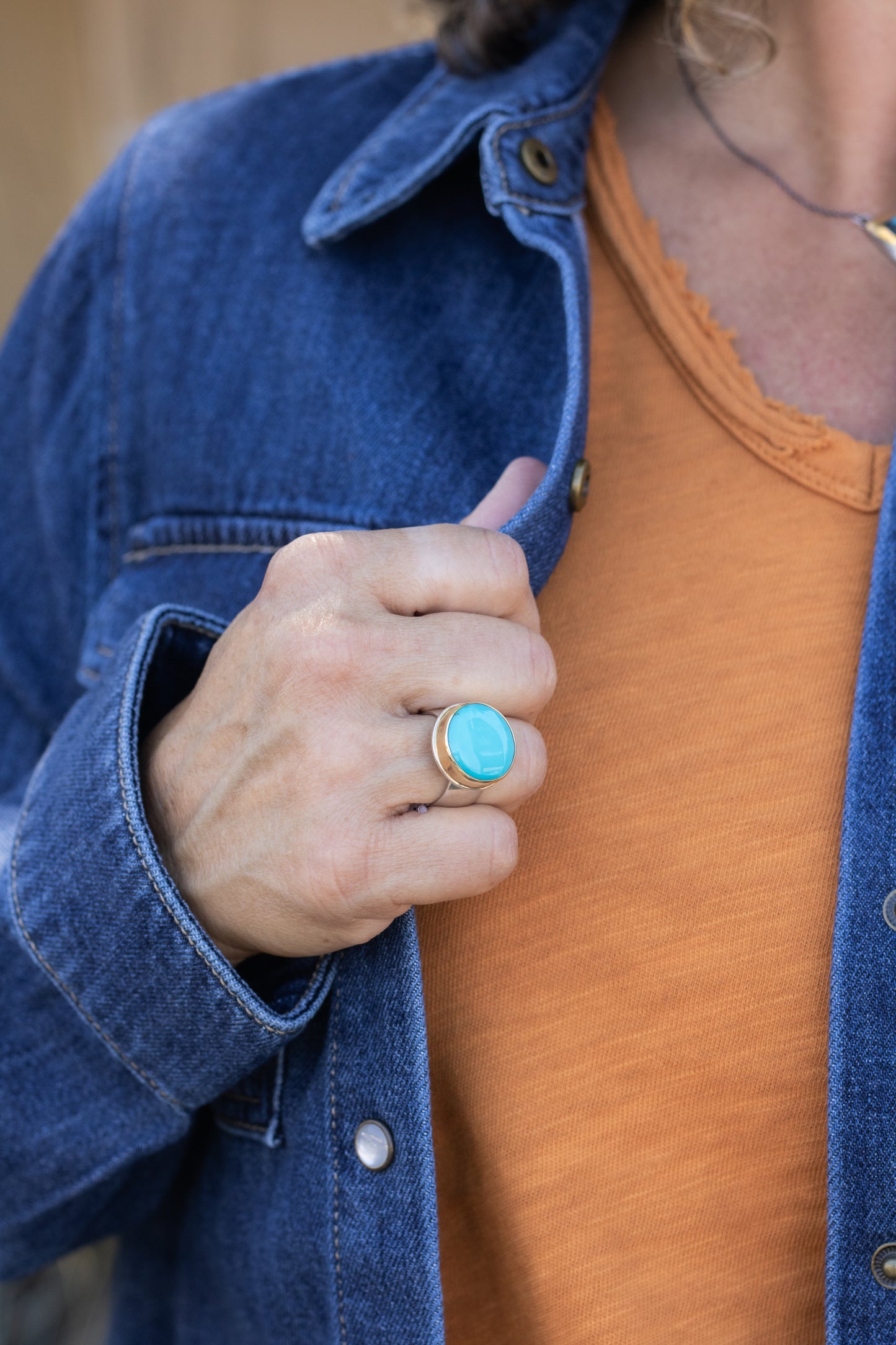 Kingman Turquoise Ring | Linda Blumel