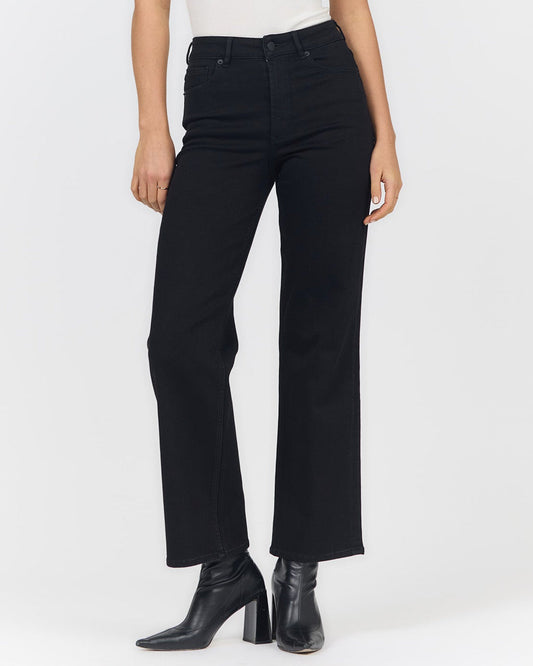 Holly High Rise Straight in Black Arrow | Dear John