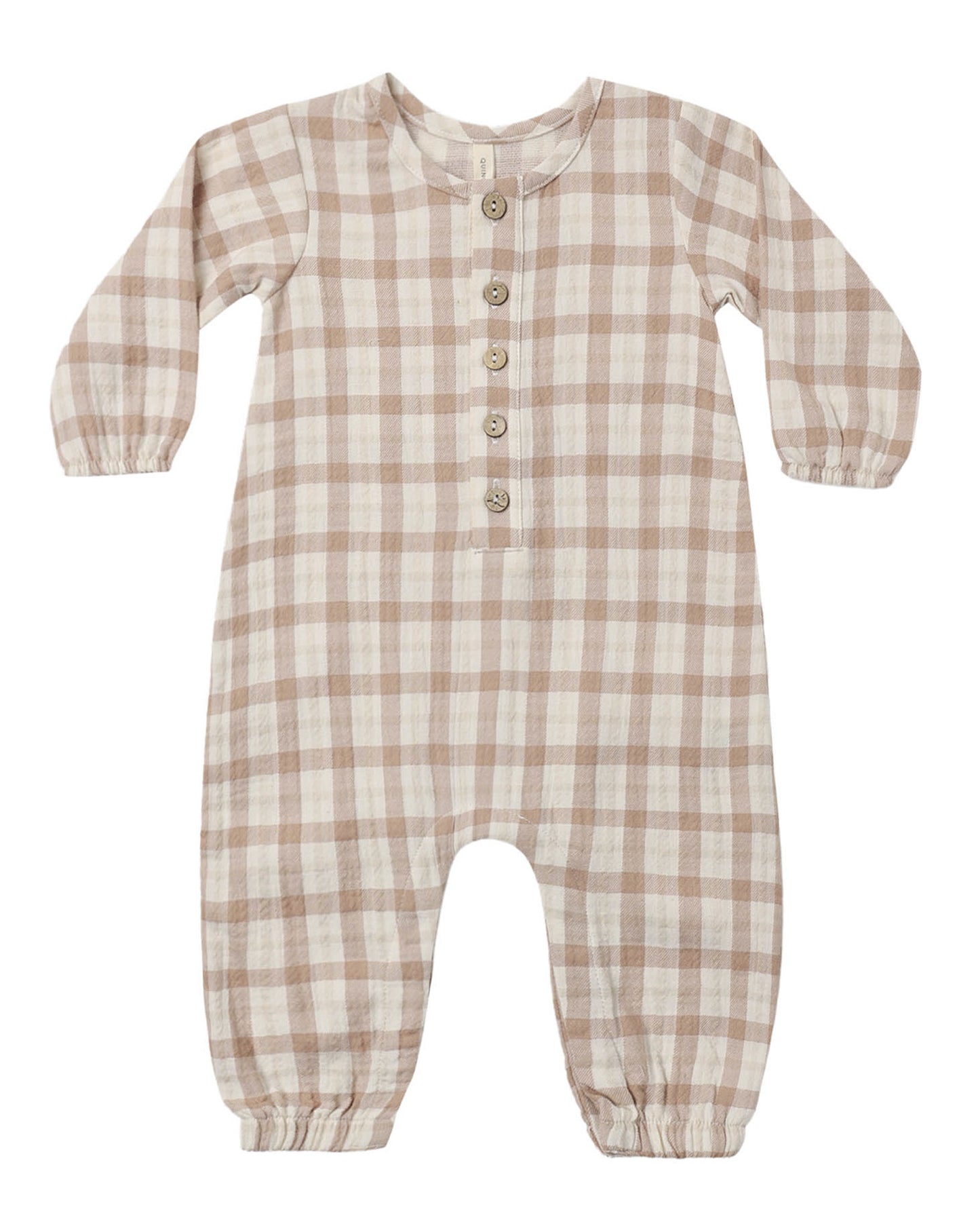 Rustic Plaid Woven Jumpsuit