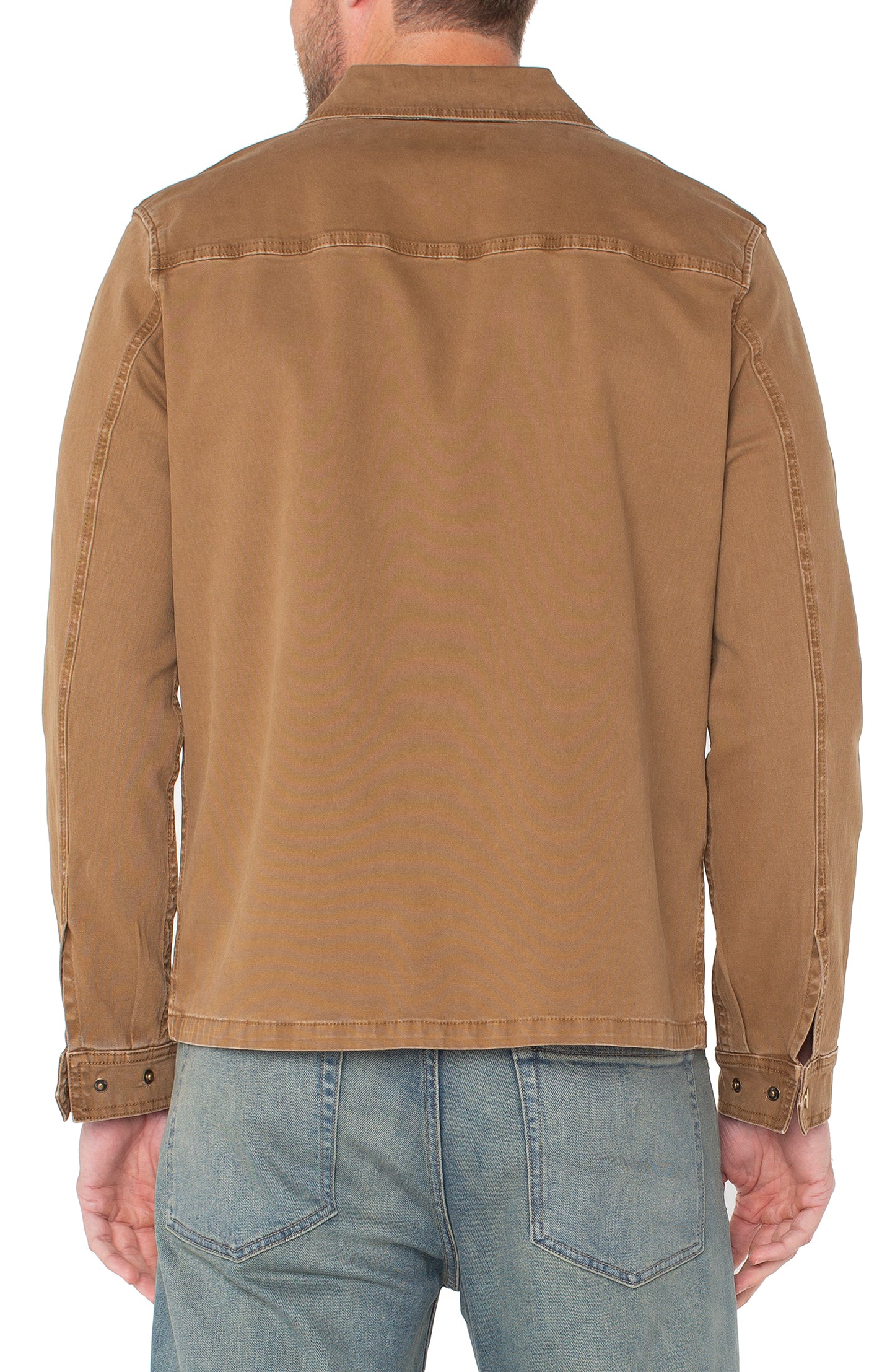 Zip Jacket in Chestnut | Liverpool