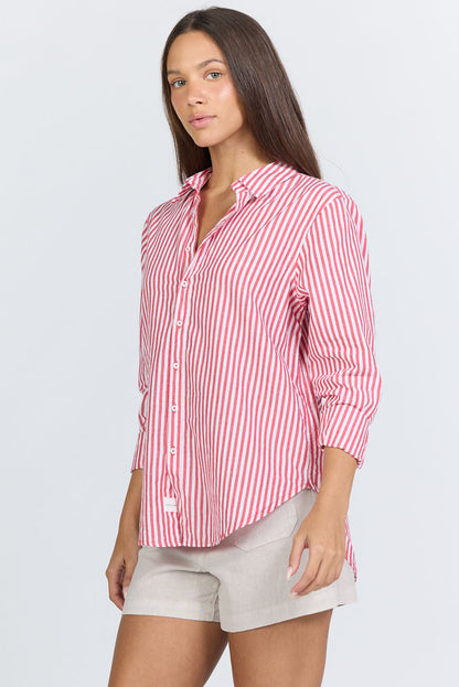 Lolita Striped Shirt in Salsa | Dear John