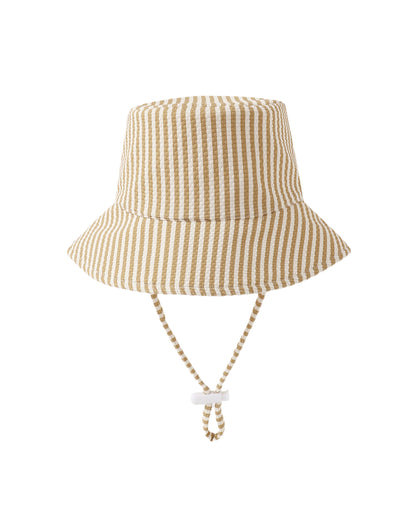 Honey Stripe Bucket Hat
