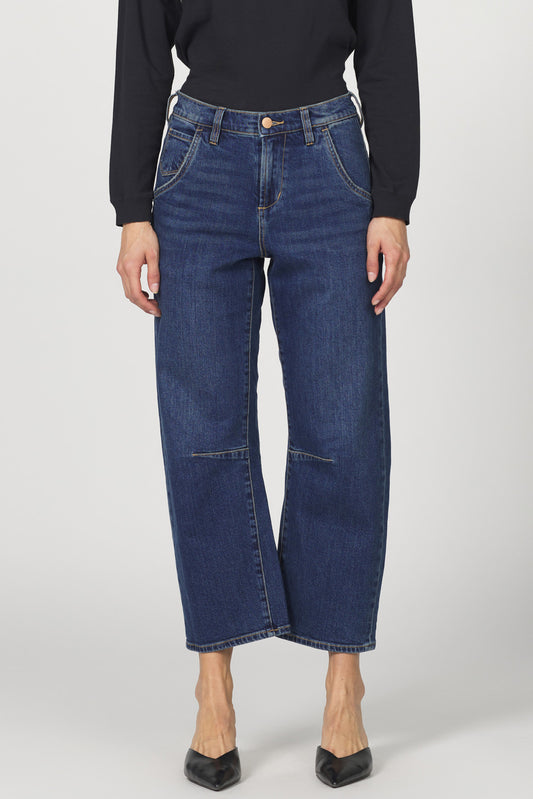 Lasso Barrel Jean in Denali | Dear John