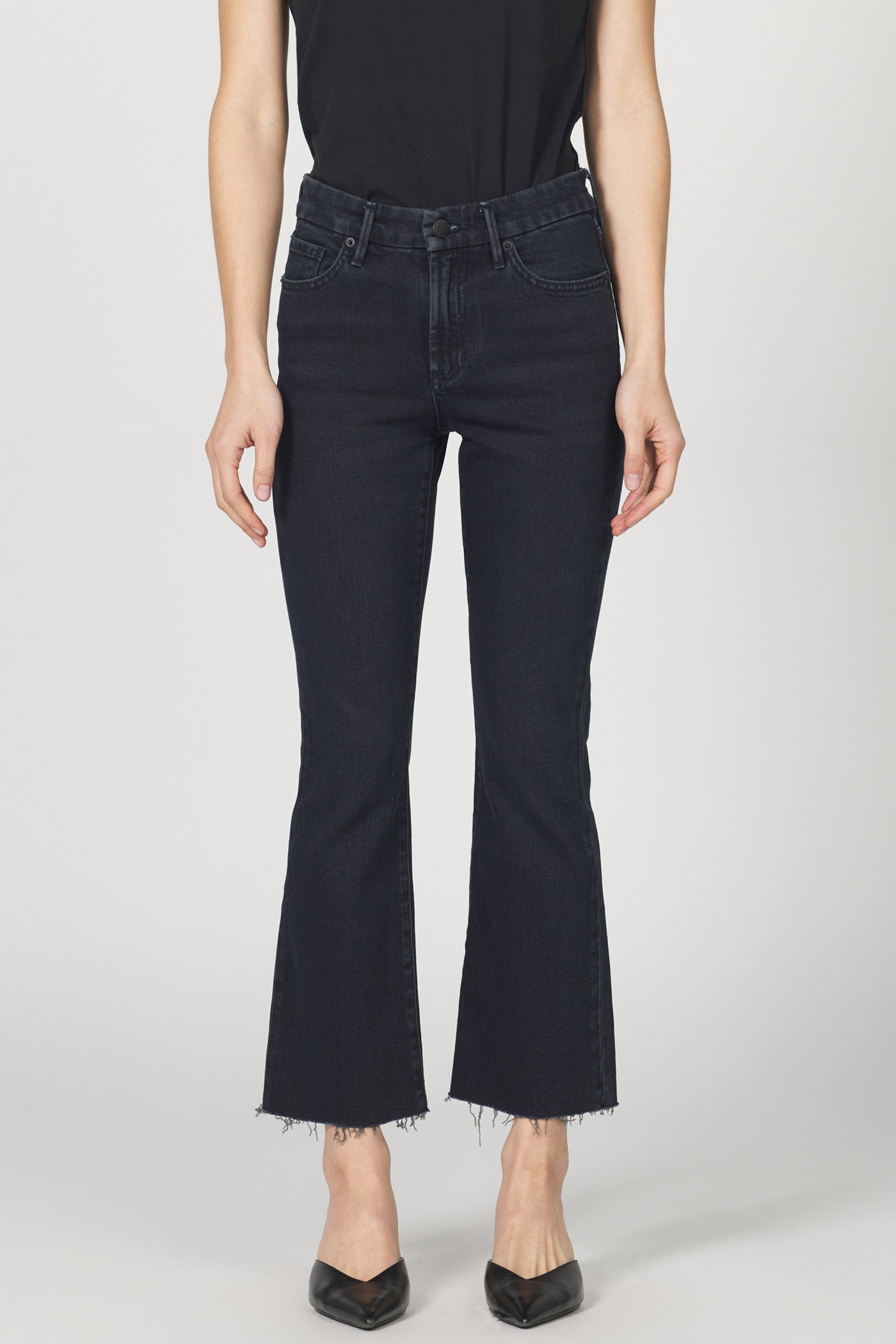Jeanne Crop Flare Jean in Joli | Dear John