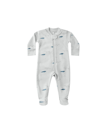 Narwhals Long Sleeve Zip Sleeper