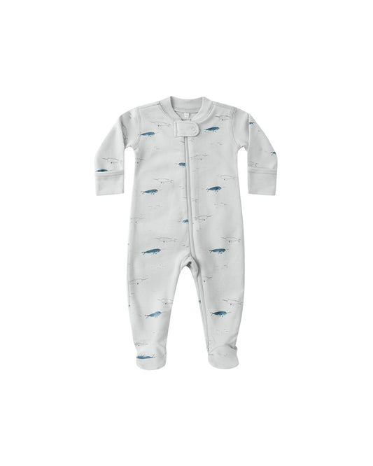 Narwhals Long Sleeve Zip Sleeper