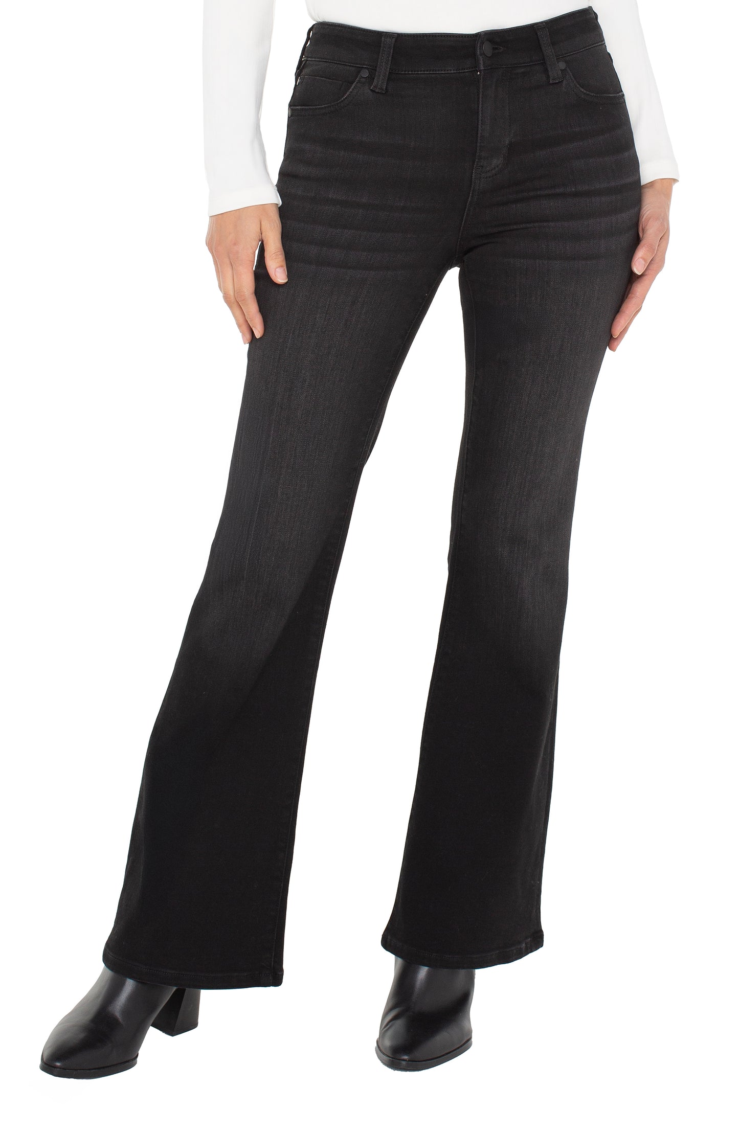 Hannah Flare Bootcut in Heron Lake | Liverpool