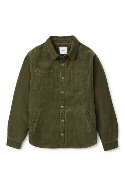 Harold Corduroy Jacket in Dark Olive | Katin