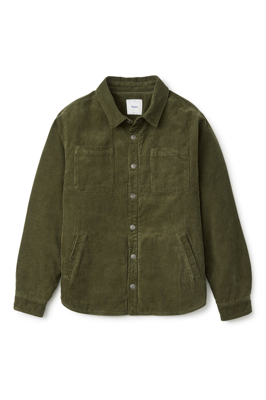 Harold Corduroy Jacket in Dark Olive | Katin