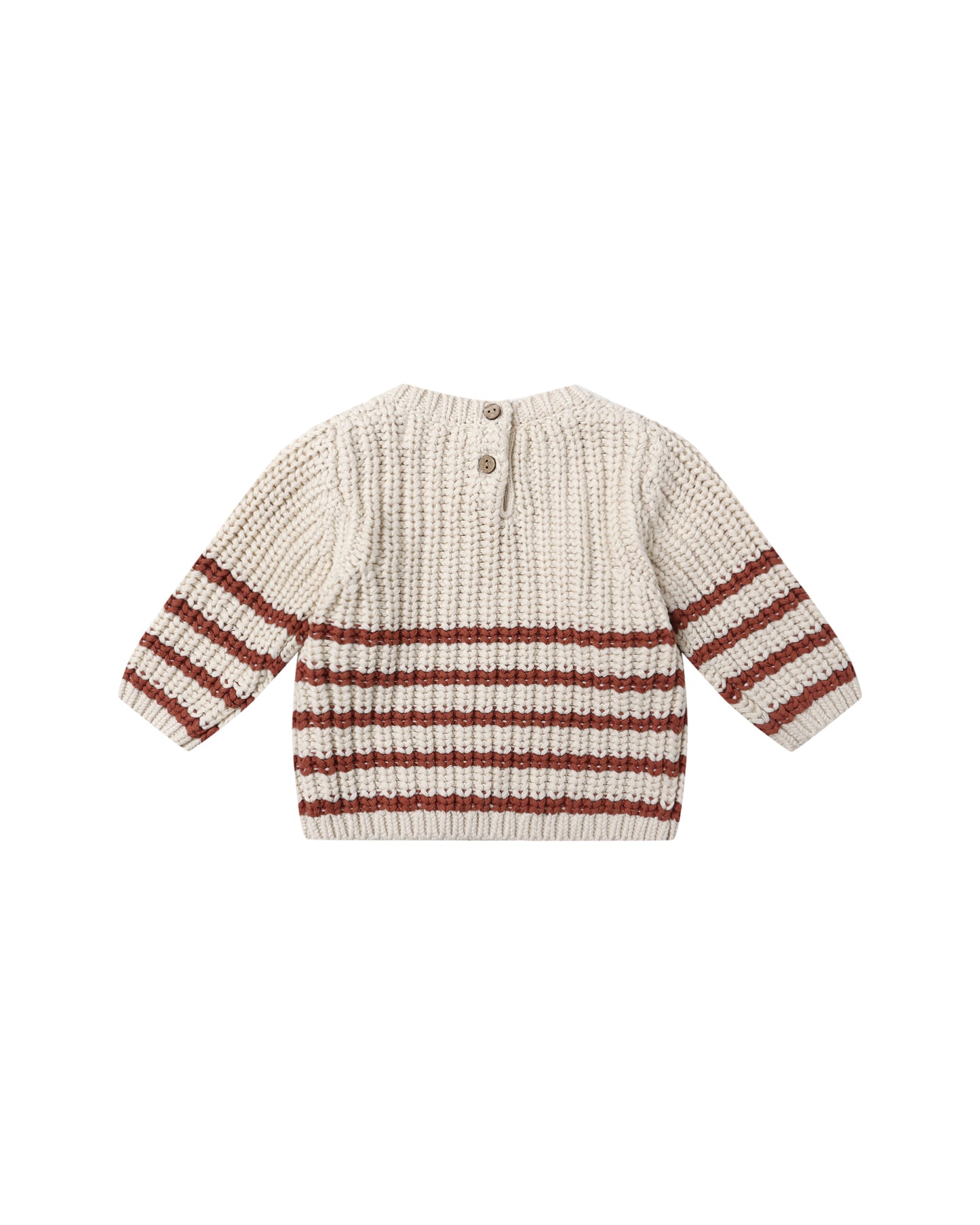 Cranberry Stripe Rex Sweater