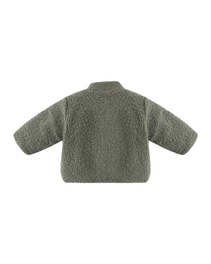 Forest Shearling Zip Jacket