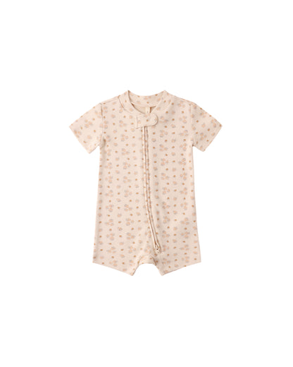 Strawberries Zip Short Sleeve Sleeper
