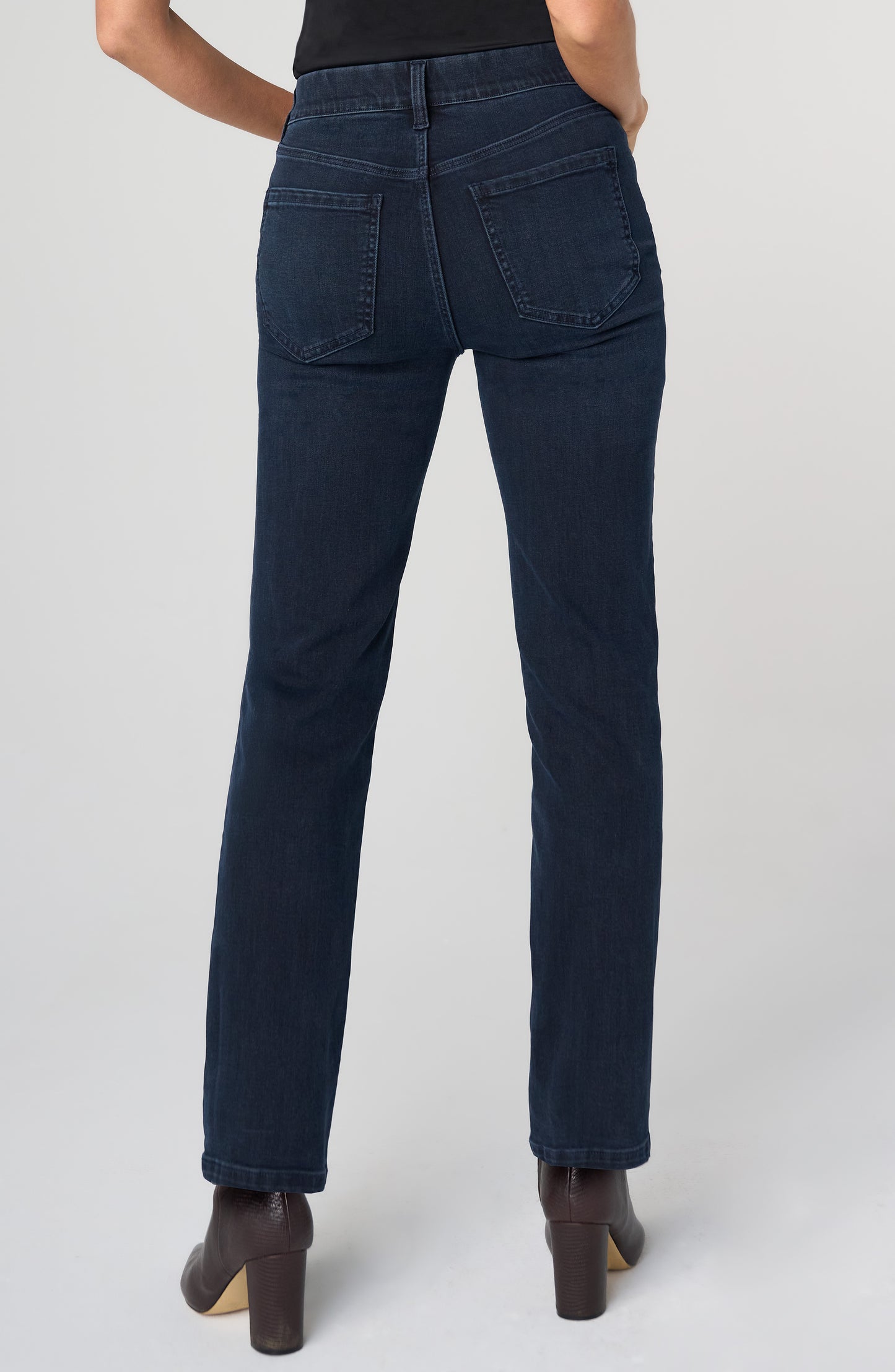 Gia Glider Slim Jean in Raven Wing | Liverpool