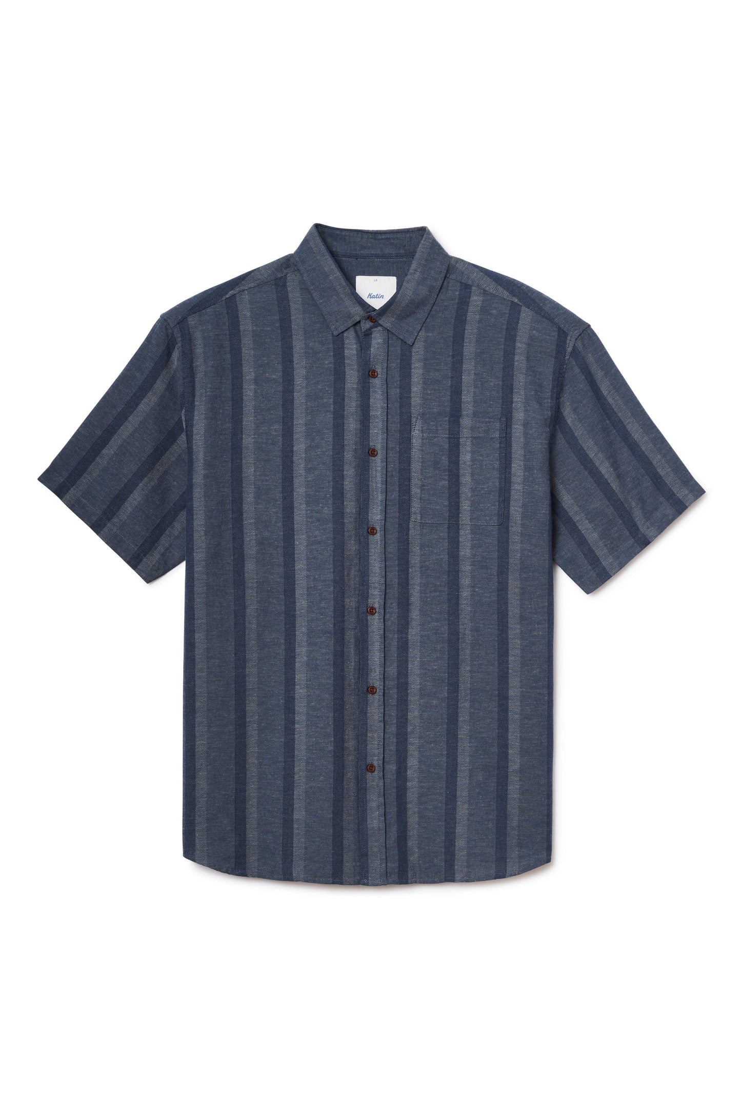 Lenny Shirt in Sea Storm | Katin