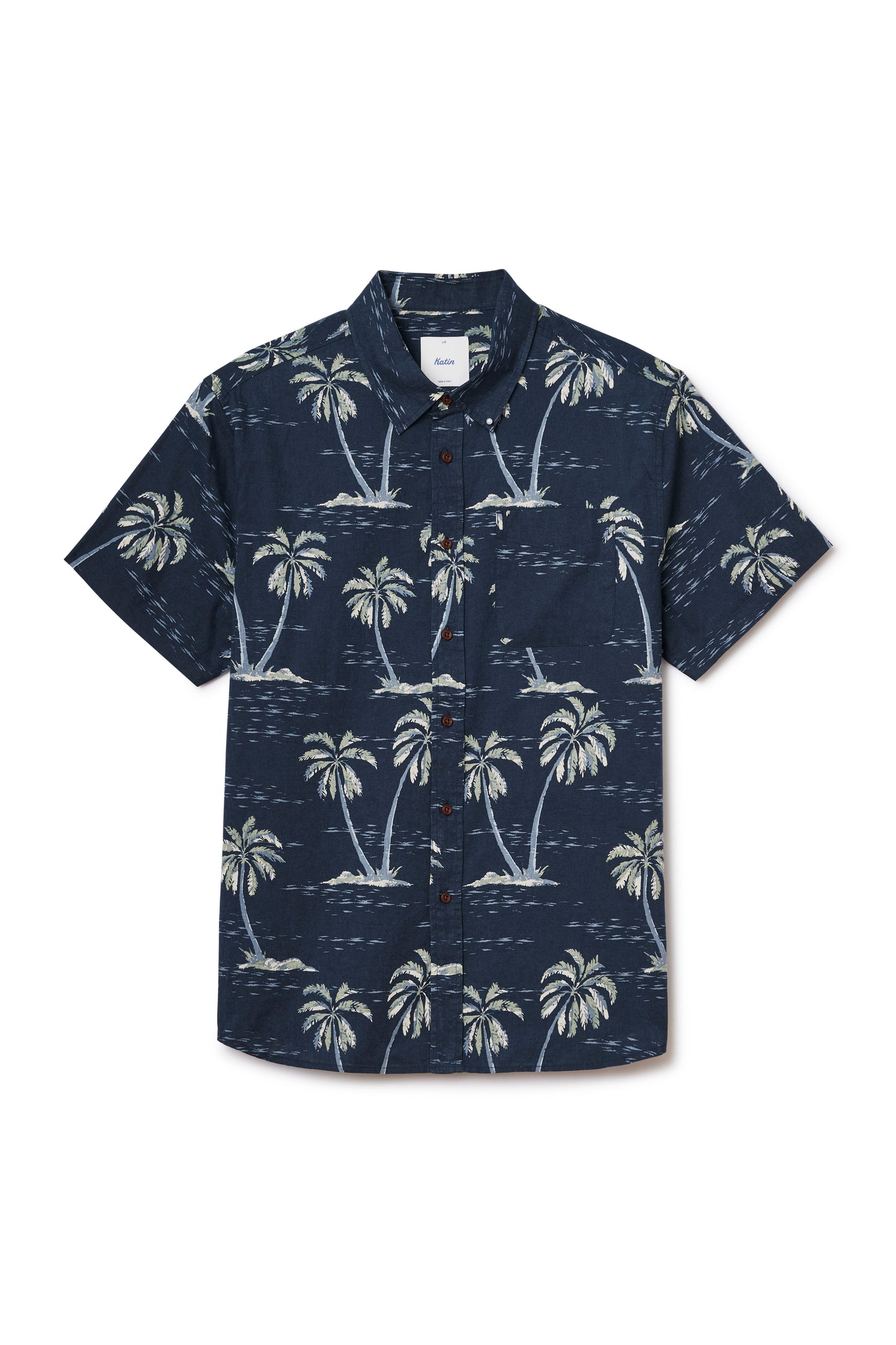 Vincent Shirt in Sea Storm | Katin