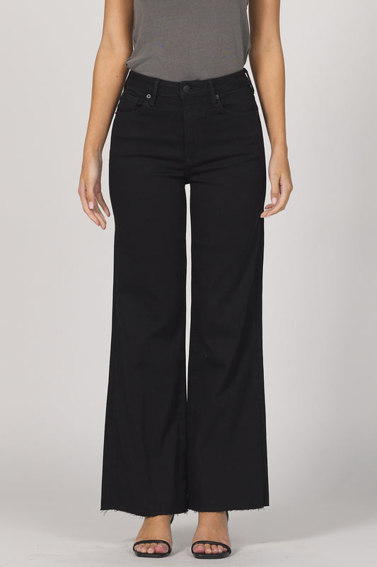 Fiona High Rise Wide Leg in Black Arrow | Dear John